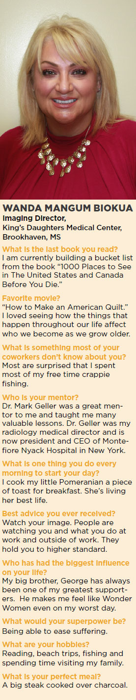 In Focus: Wanda Mangum Biokua